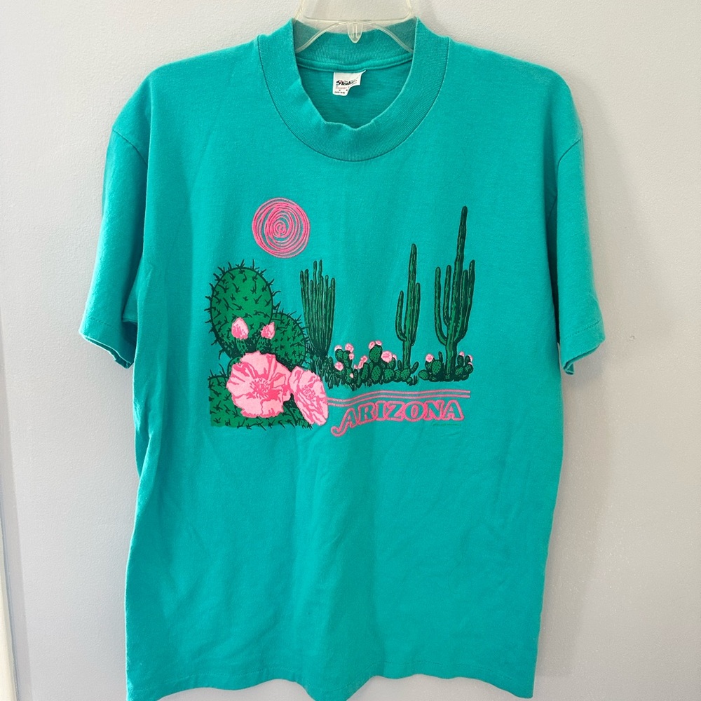 Teal Arizona Graphic T-Shirt